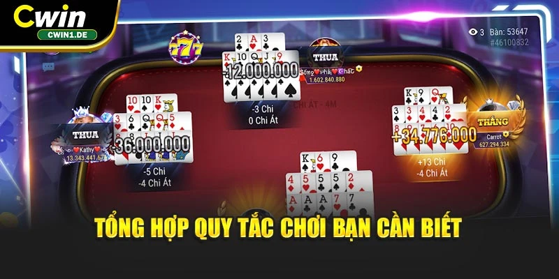 Tổng hợp quy tắc chơi bạn cần biết